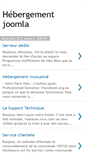 Mobile Screenshot of hebergement-joomla-vala.blogspot.com