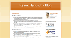 Desktop Screenshot of kay-hanusch.blogspot.com