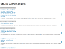 Tablet Screenshot of free-cash-paying-survey-sites.blogspot.com