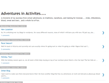 Tablet Screenshot of adventuresinactivities.blogspot.com