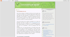 Desktop Screenshot of comunicadores21.blogspot.com