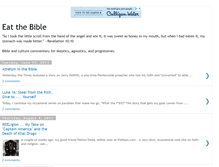 Tablet Screenshot of eatthebible.blogspot.com