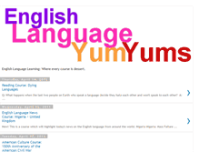 Tablet Screenshot of languageyumyums.blogspot.com