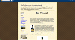 Desktop Screenshot of kuchniaodpodstaw.blogspot.com