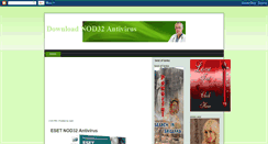 Desktop Screenshot of nod32freehere.blogspot.com