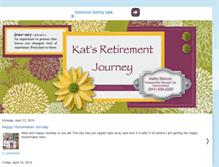 Tablet Screenshot of katsretirementjourney.blogspot.com