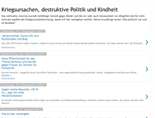 Tablet Screenshot of kriegsursachen.blogspot.com