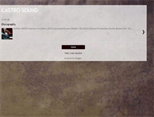 Tablet Screenshot of castrosound.blogspot.com