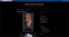 Desktop Screenshot of body-paintpicture.blogspot.com