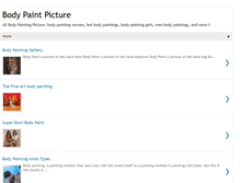 Tablet Screenshot of body-paintpicture.blogspot.com