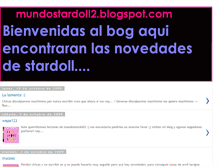 Tablet Screenshot of mundostardoll2.blogspot.com