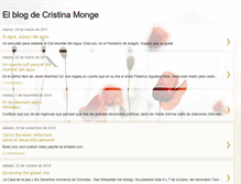Tablet Screenshot of cristinamonge.blogspot.com