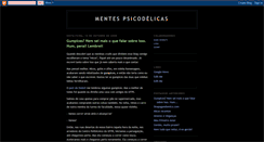 Desktop Screenshot of mentespsicodelicas.blogspot.com