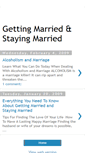 Mobile Screenshot of gettingmarriedandstayingmarried.blogspot.com