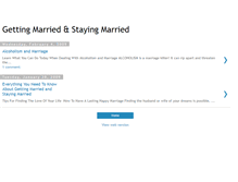 Tablet Screenshot of gettingmarriedandstayingmarried.blogspot.com