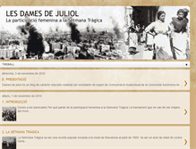 Tablet Screenshot of damesdejuliol.blogspot.com