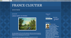 Desktop Screenshot of francecloutier.blogspot.com