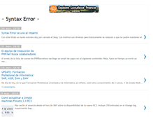 Tablet Screenshot of nax-syntaxerror.blogspot.com