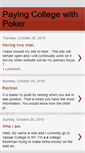 Mobile Screenshot of collegepoker.blogspot.com
