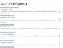 Tablet Screenshot of georgetown-neighborhood.blogspot.com
