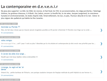 Tablet Screenshot of lacontemporainecontemple.blogspot.com