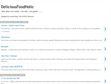 Tablet Screenshot of deliciousfoodholic.blogspot.com
