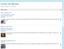 Tablet Screenshot of lecturaasbarxas.blogspot.com