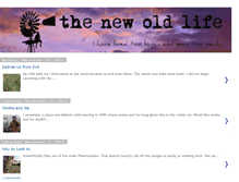 Tablet Screenshot of new-old-life.blogspot.com