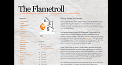 Desktop Screenshot of flametroll.blogspot.com