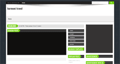 Desktop Screenshot of harmonitravel.blogspot.com