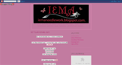 Desktop Screenshot of iemaneedlework.blogspot.com