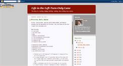Desktop Screenshot of left-turn-only.blogspot.com
