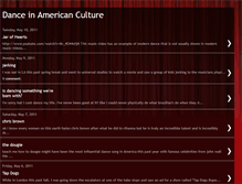 Tablet Screenshot of danceamericanculture.blogspot.com