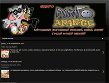 Tablet Screenshot of grupopuntoaparte.blogspot.com