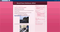 Desktop Screenshot of dienstfriseur.blogspot.com
