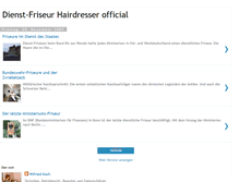Tablet Screenshot of dienstfriseur.blogspot.com