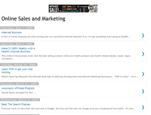 Tablet Screenshot of online-salesandmarketing.blogspot.com