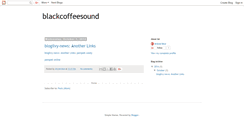 Desktop Screenshot of blackcoffeesound.blogspot.com