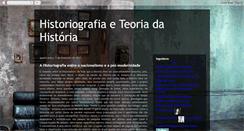 Desktop Screenshot of historiografiaeteoriadahistoria.blogspot.com