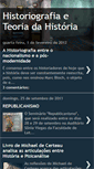 Mobile Screenshot of historiografiaeteoriadahistoria.blogspot.com