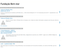 Tablet Screenshot of fundacaobemstar.blogspot.com