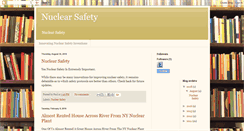 Desktop Screenshot of nuclearsafety.blogspot.com