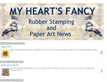 Tablet Screenshot of myheartsfancystampinnews.blogspot.com