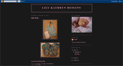 Desktop Screenshot of lilykathryndesigns.blogspot.com