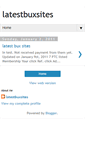 Mobile Screenshot of latestbux.blogspot.com