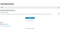 Tablet Screenshot of latestbux.blogspot.com