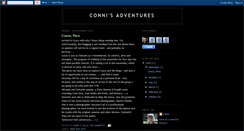 Desktop Screenshot of connisadventures.blogspot.com