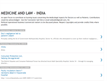 Tablet Screenshot of medicolegal-payalok.blogspot.com