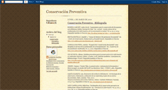 Desktop Screenshot of conservprevenlnm.blogspot.com