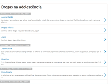 Tablet Screenshot of drogasnaadolescencia.blogspot.com